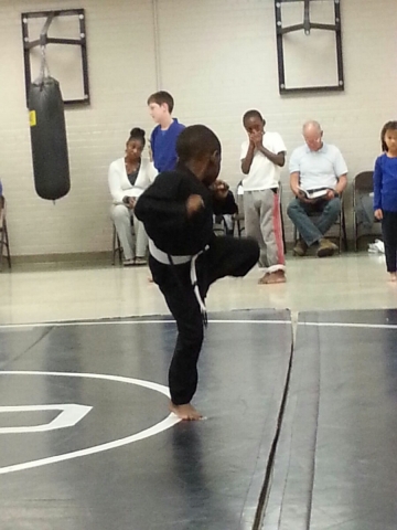 Karate at 5 yrs. old